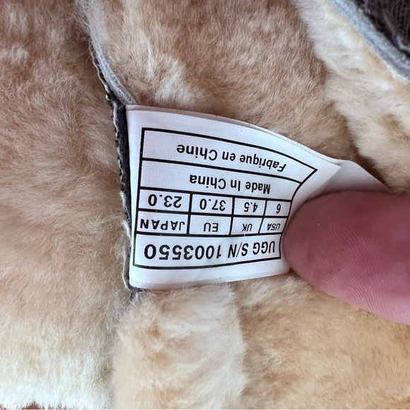 UGG belcloud brown leather tall winter duck boots size 6. - Picture 13 of 16